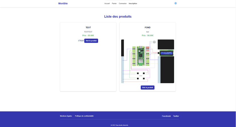 Symfony E-Commerce